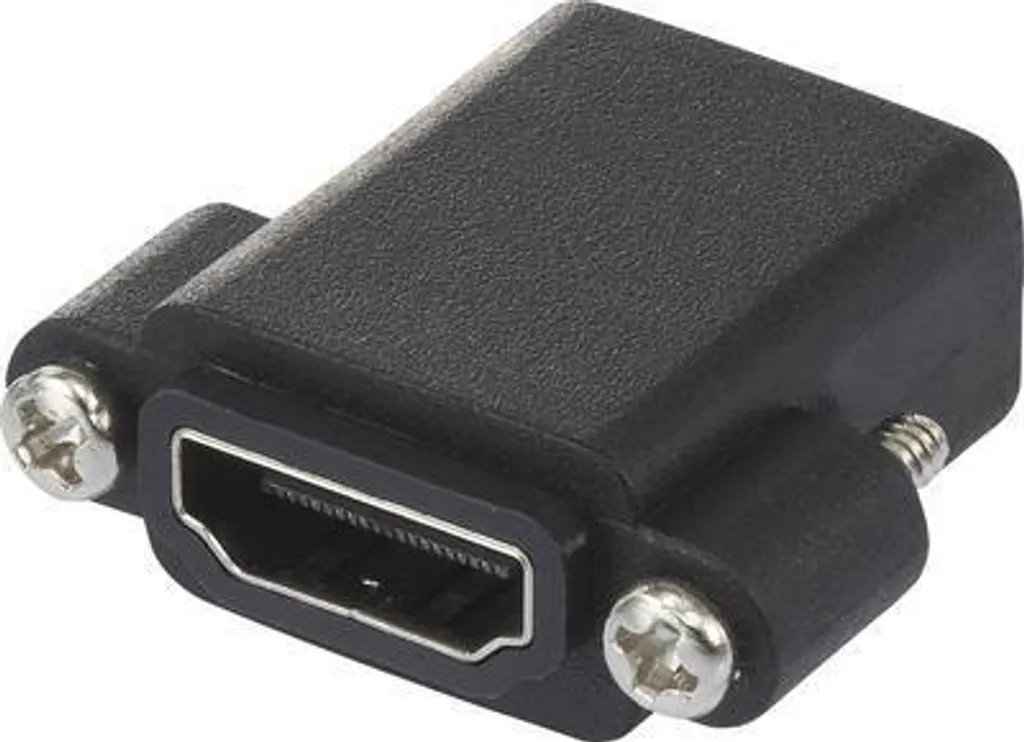 SpeaKa SP-9082612 Adattatore HDMI Femmina-Femmina da Pannello 4K
