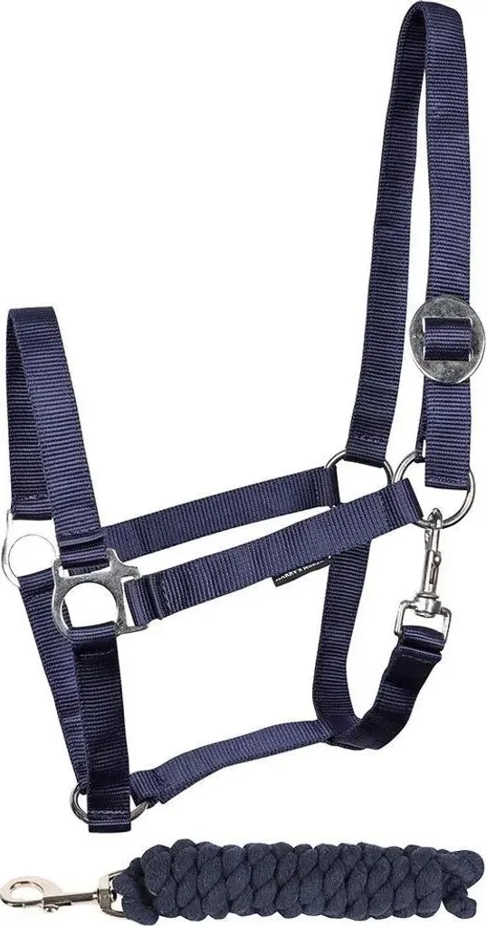 Set Capezza Harry's Horse Initial Blu Cobalto Taglia Cob Resistente