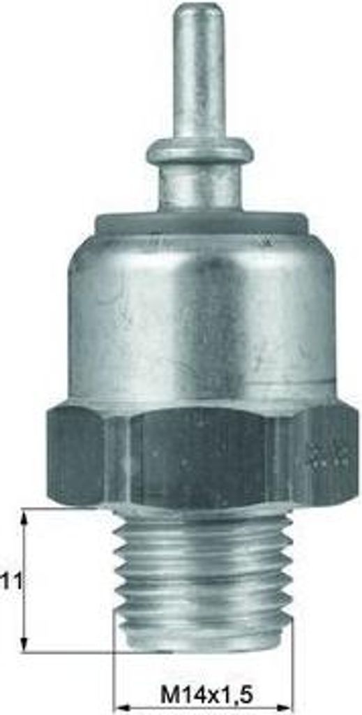 MAHLE TSW 39 Temperaturschalter Kühlerlüfter Thermoschalter passend für MERCEDES-BENZ 190 (W201) Stufenheck (W124) S-Klasse Limousine (W126)