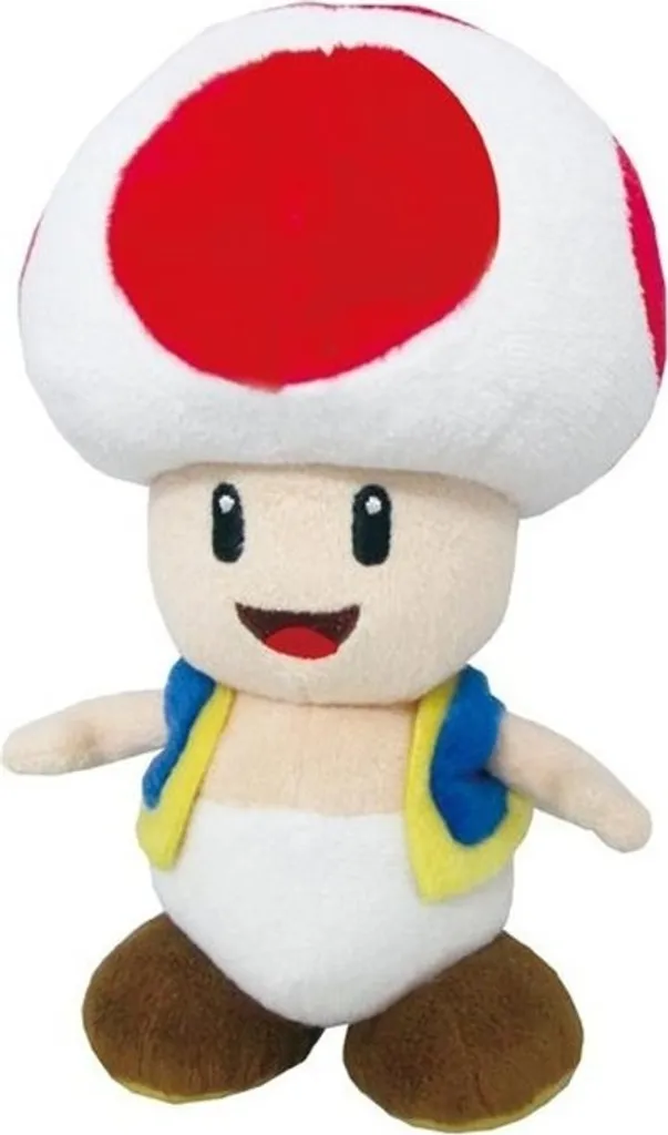 Doudou Toad en peluche douce 20 cm, figurine de collection colorée