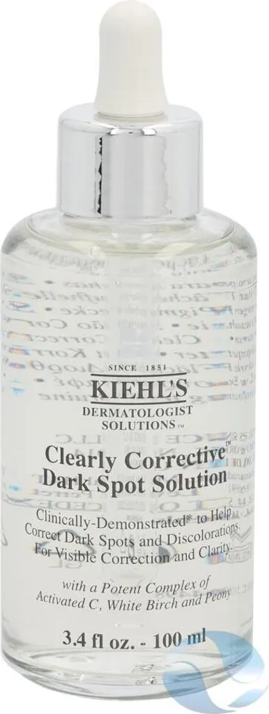 Kiehl's Dark Spot Solution 100ml Siero Illuminante Viso Professionale