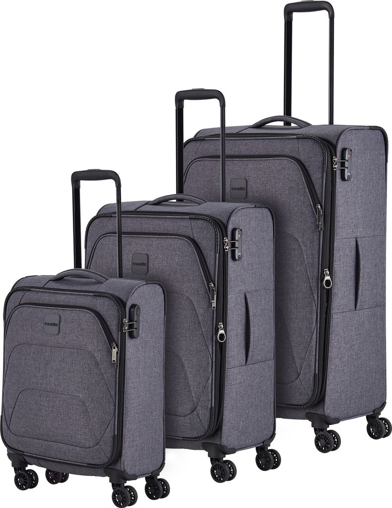 Travelite Adriia 4 Rollen Kofferset 3-teilig