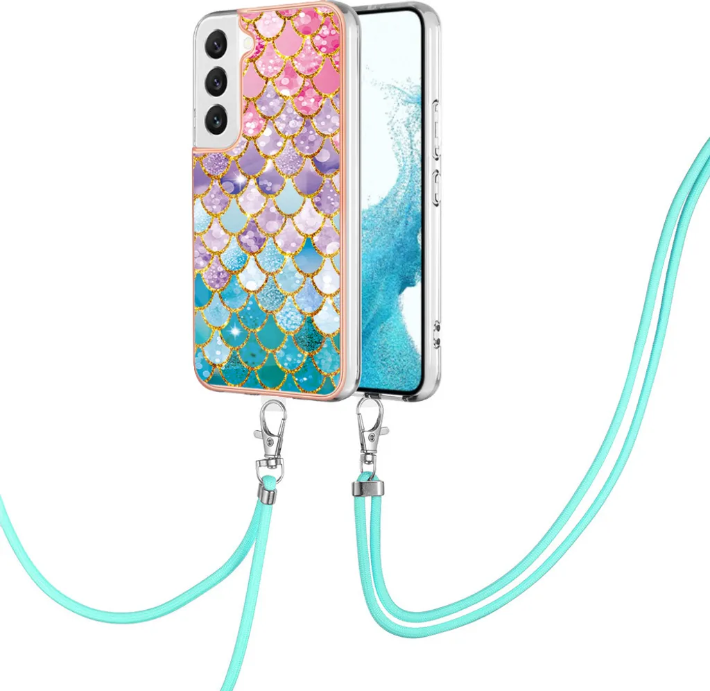 Custodia Antiurto Samsung S22 con Laccetto: Sicura per Famiglie