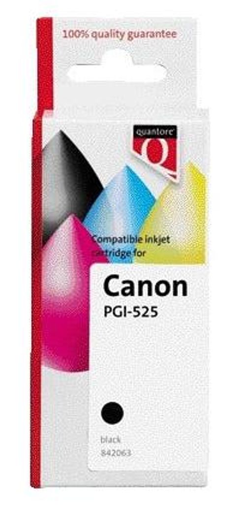 Quantore – Tintenpatronen-Alternative für PGI-525 schwarz