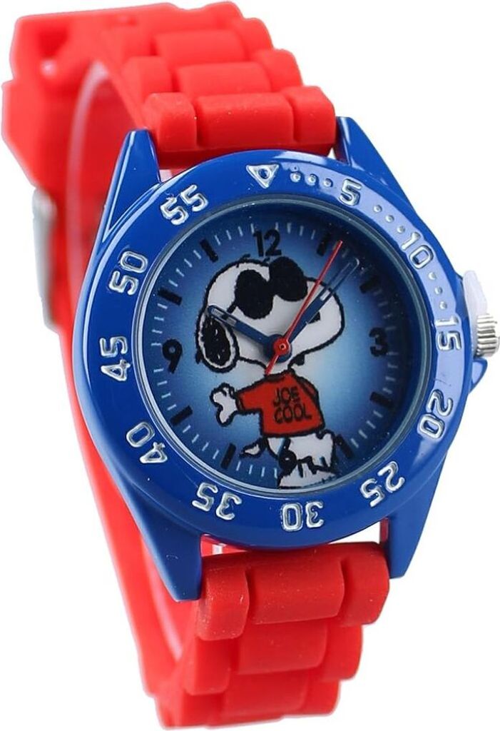 Snoopy Uhr Analoge Kinderuhr Armbanduhr für kleine Fans