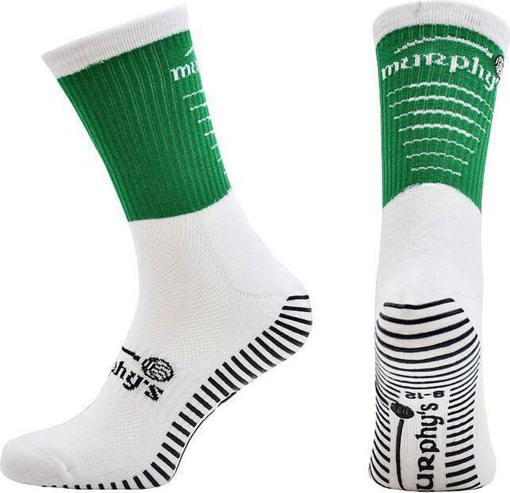 Murphys - "Pro Mid GAA" Socken für Herren/Damen Unisex RD3111 (43 EU - 47 EU) (Grün/Weiß)