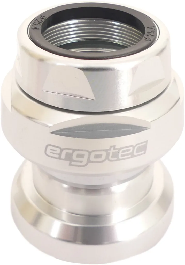 Jeu de direction Ergotec A118GK 1-1/8 avec serrage vélo argenté