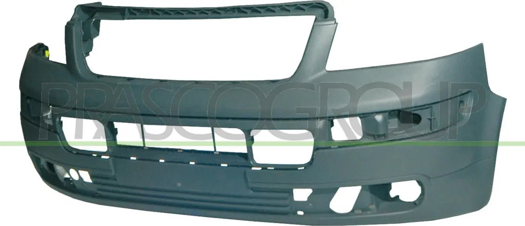 Pare-chocs avant PRASCO VG9171001 gris pour VW Transporter T5 Van