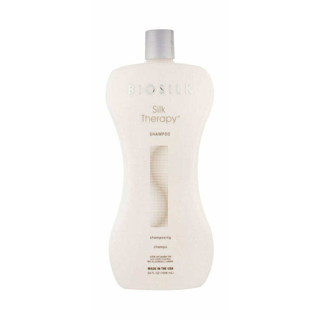 BioSilk Silk Therapy Shampoo glättendes Shampoo für alle Haartypen 1006 ml