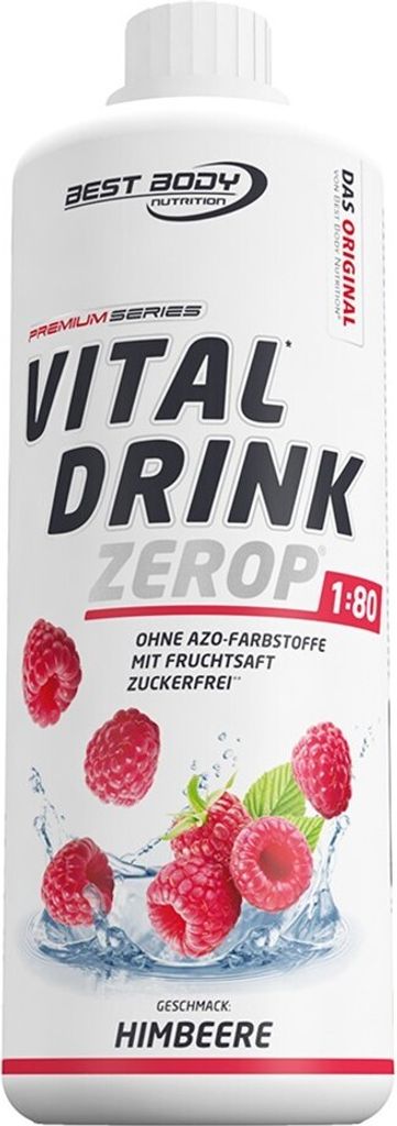 Best Body Nutrition - Vital Drink Zerop - 1000 ml Flasche, Produktbild 