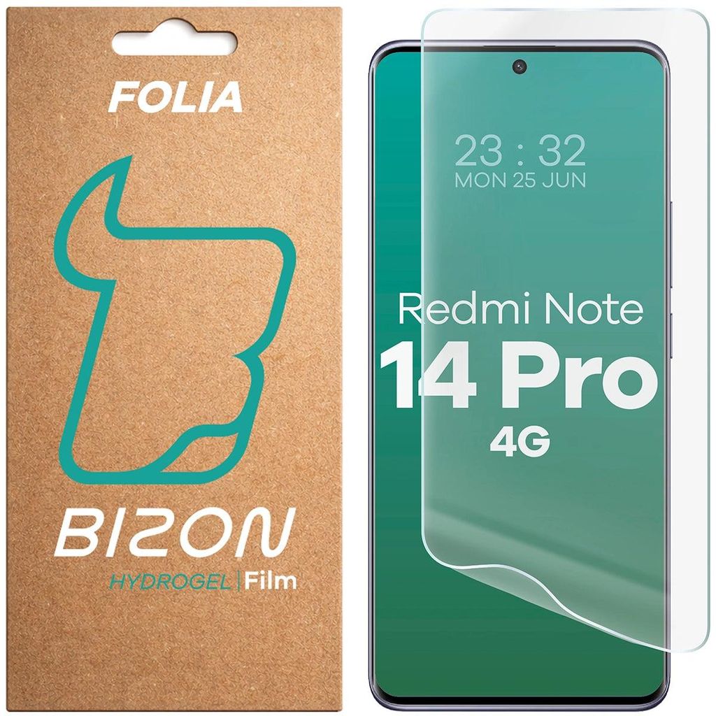 Hydrogel Folie für den Bildschirm für Xiaomi Redmi Note 14 Produktbild 