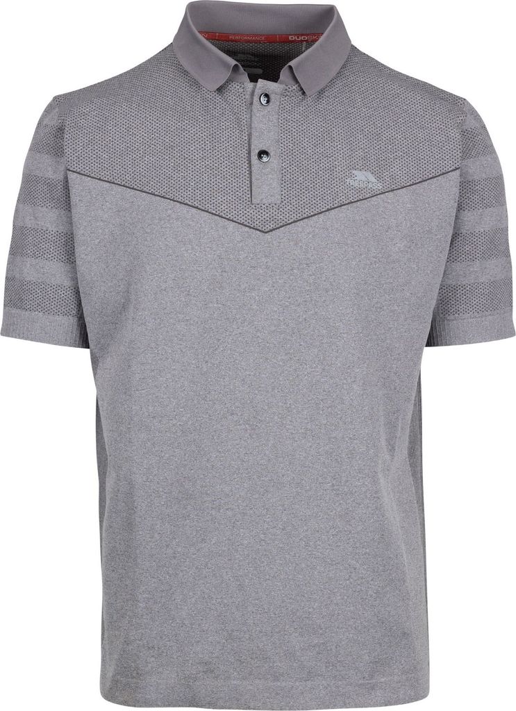 Trespass - "Nab TP75" Poloshirt für Herren - Aktiv TP6385 (S) (Grau meliert)