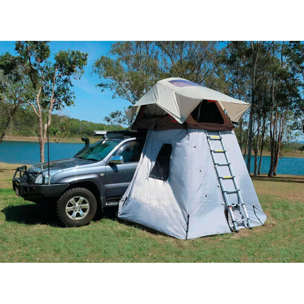 SkyRise Annex Imperméable : Extension Robuste avec Sol en Polyéthylène