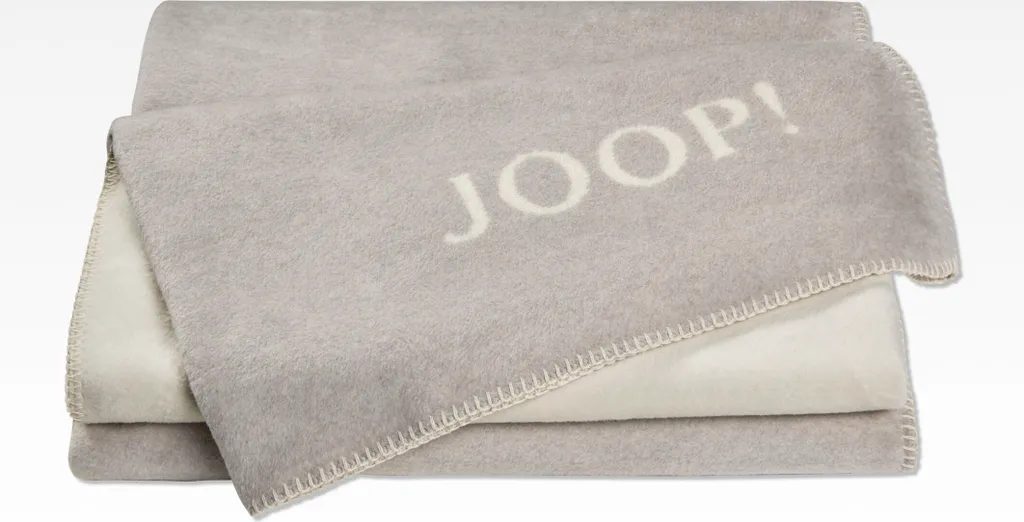 Recensione Coperta JOOP! Doubleface Smoke Ecru 150x200 | Soffice Relax