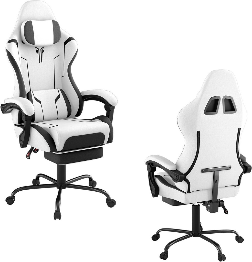 ROSEJANE Ergonomischer Gaming Stuhl mit Massagefunktion & Produktbild 