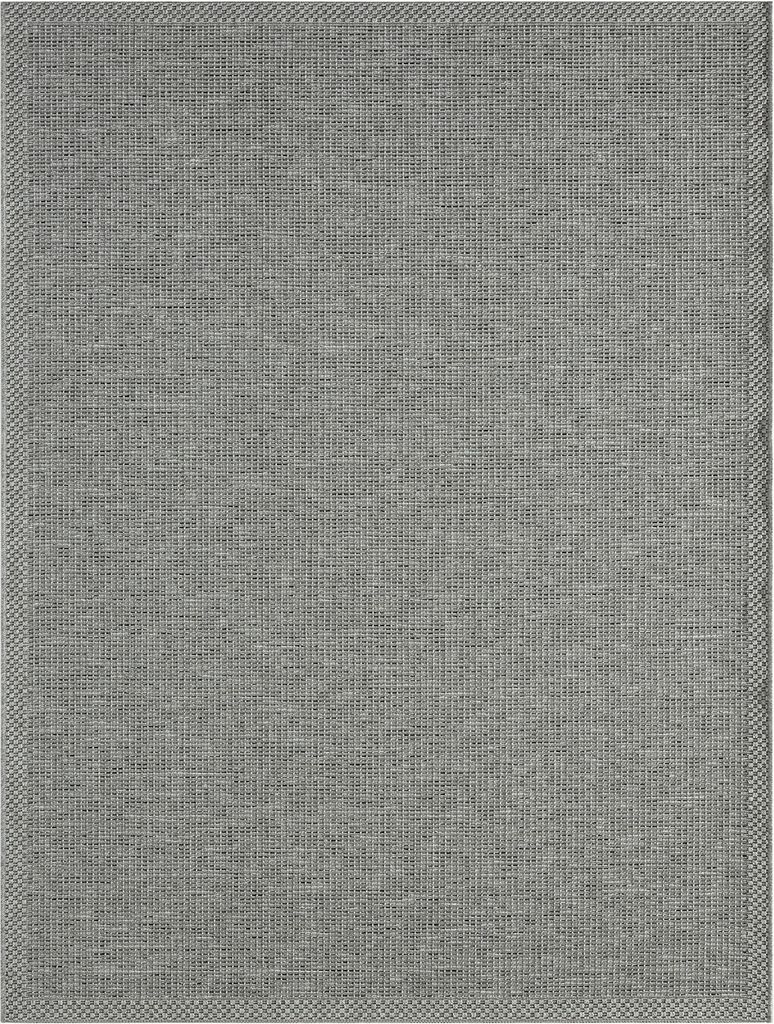 In- und Outdoorteppich - Grau - 160 x 220 cm - Meliert