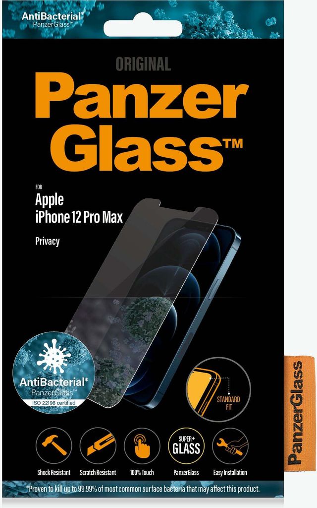 PanzerGlass ® Privacy Screen Protector iPhone 12 Pro Max | Zdjęcie produktu 