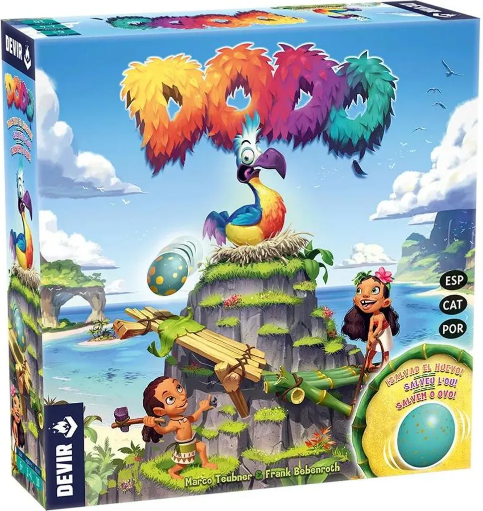 Jeu de Plateau Dodo Devir pour Enfant Amusez-vous en Version Espagnole