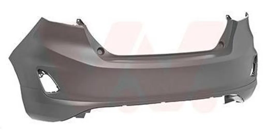 Pare-chocs arrière de rechange pour FORD Fiesta Mk7 Berline Van Wezel