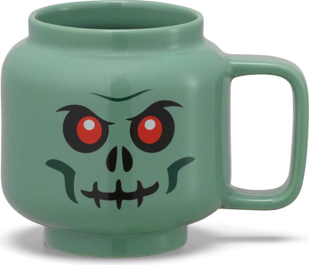 Room Copenhagen LEGO Ceramic Mug Green Skeleton, small Zdjęcie produktu 