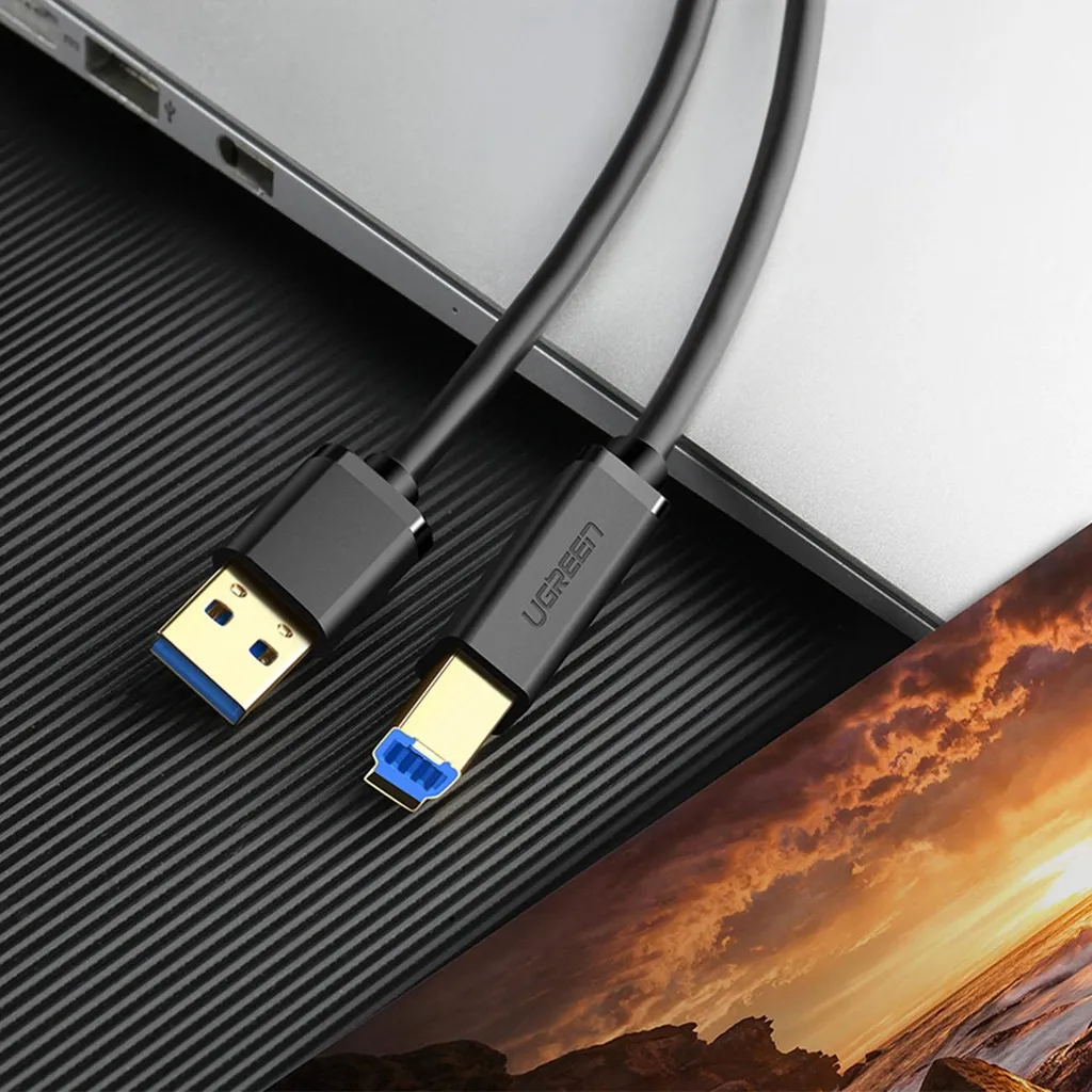 Cavo USB 3.0 per Stampante Ugreen US210 1m | 5Gbps Professionale Nero - 19