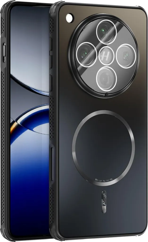 Cover Magnetica Oppo Find X8 Pro: Protezione Lenti e PC Opaco Nero