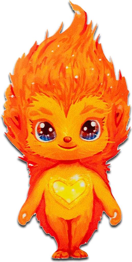 Mono-Quick Goldys Orange - Aufnäher, Bügelbild, Aufbügler, Applikationen, Patches, Flicken, zum aufbügeln, Größe: 7,8 x 3,9 cm