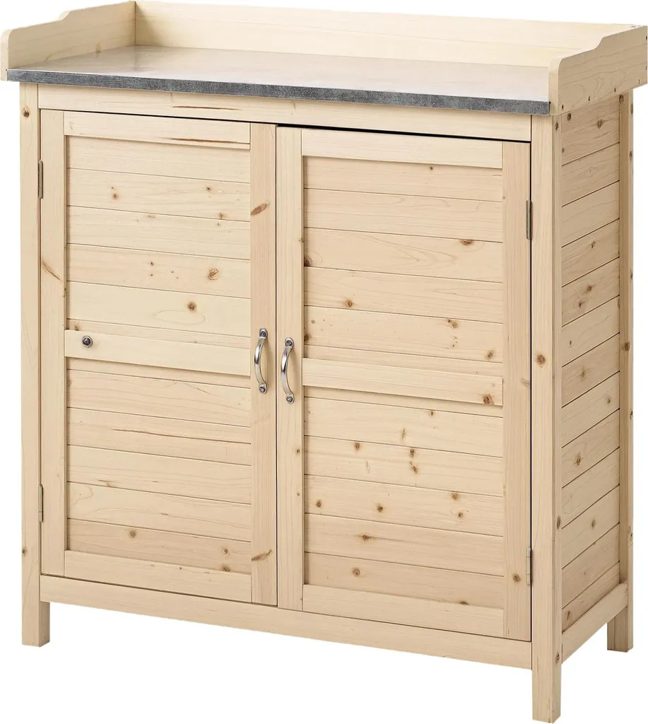 Rangement de jardin vertical en bois pour balcon ou petite terrasse