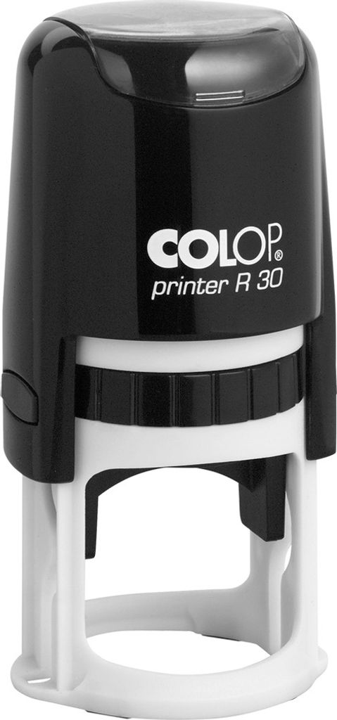 COLOP Textstempel Printer R30 rund schwarz