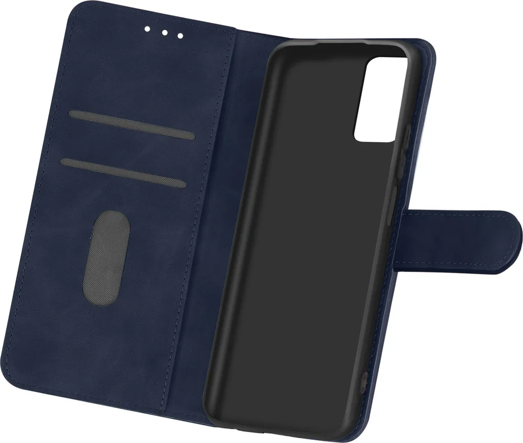 Cover Wallet Samsung A32 Blu: Protezione Antiurto con Stand Video