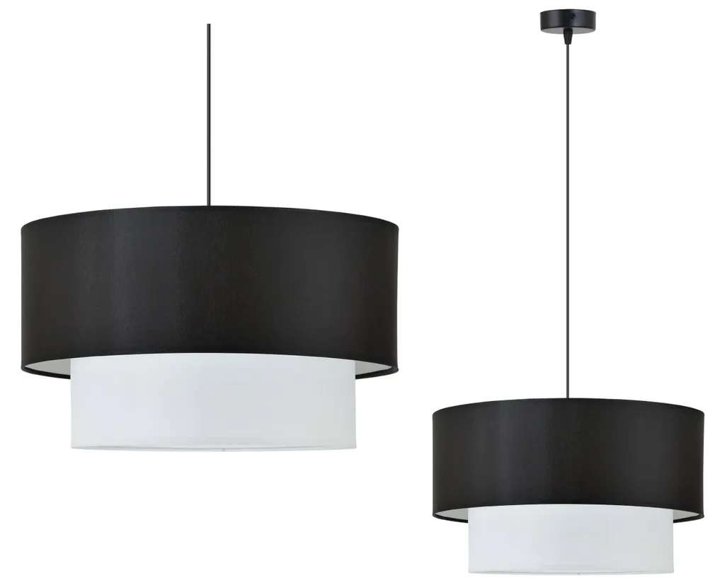 Suspension plafonnier 40cm anti-éblouissement pour éclairage doux