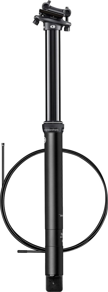 Crankbrothers Teleskopsattelstütze Highline 7, Schwarz, 150 mm, 31,6 mm