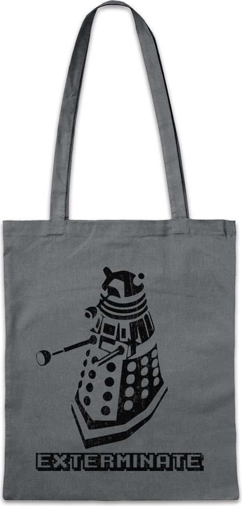 Urban Backwoods Exterminate, Stofftasche, Farbe: Grau