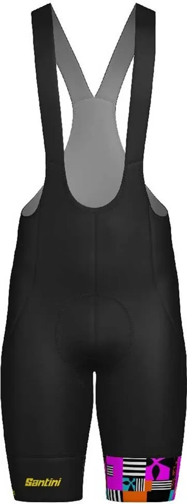 Cuissard à Bretelles Anti Frottement Vélo Route Homme Santini XS