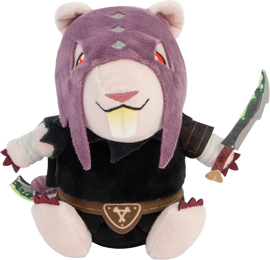 Petite Peluche Skaven Deathmaster 15 cm en Polyester Doux et Résistant