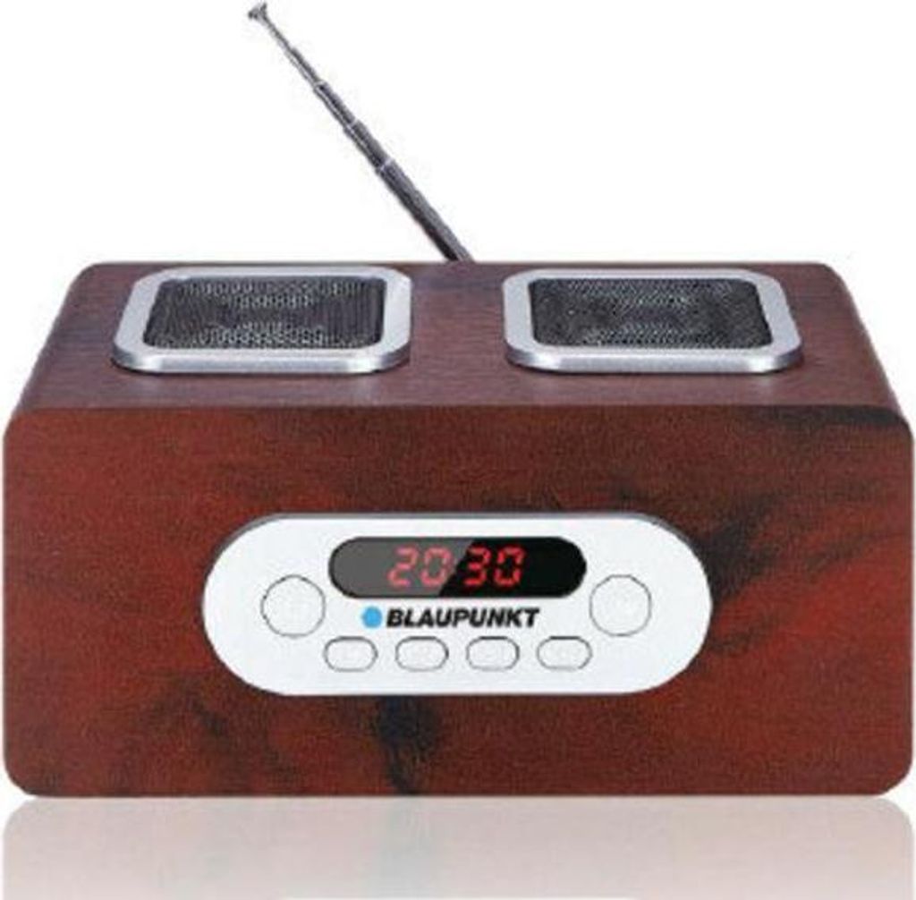 Blaupunkt PP5BR, Przenośny, FM, 6 W, LED, 3,5 mm, Drewno Zdjęcie produktu 