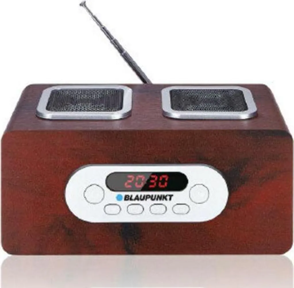 Radio de Cuisine Portable Blaupunkt PP5BR Bois pour Musique et Infos FM