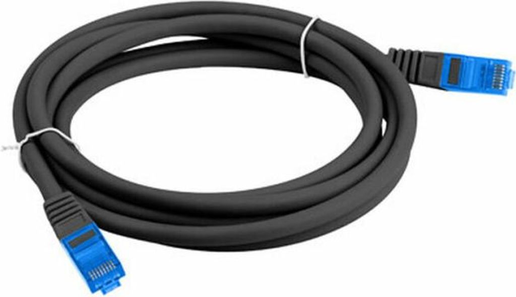 Lanberg Patchcord Cat.6A S/Ftp Lszh Cca 3M Schwarz Fluke Zer