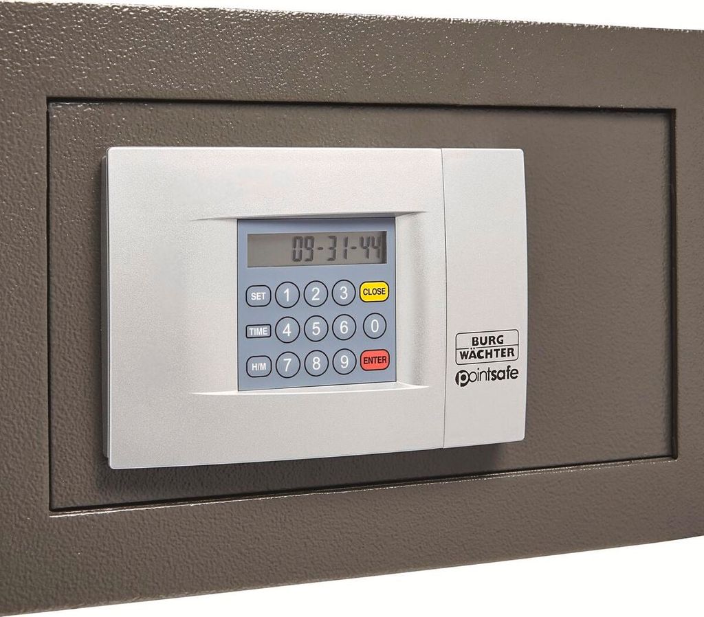 BURG-WÄCHTER Wandtresor Point-Safe PW 2 E mit elektronischem Zahlenschloss, zum Einmauern