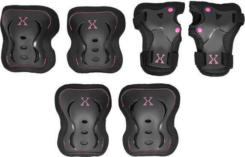 H320 Nero-rosa taglia L Set Il protettore Nils Extreme Immagine del prodotto 