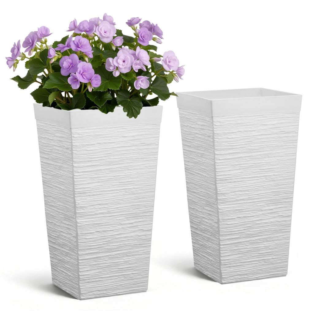 VEVOR Květináč 300 x 300 x 580 mm, sada 2 ks, květináč, Obrázek produktu 
