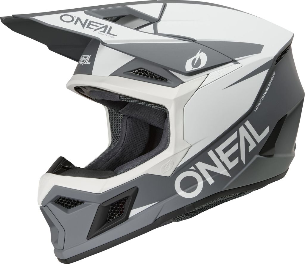Oneal 3Srs Helm Soid V.26 White/Black Größe: L