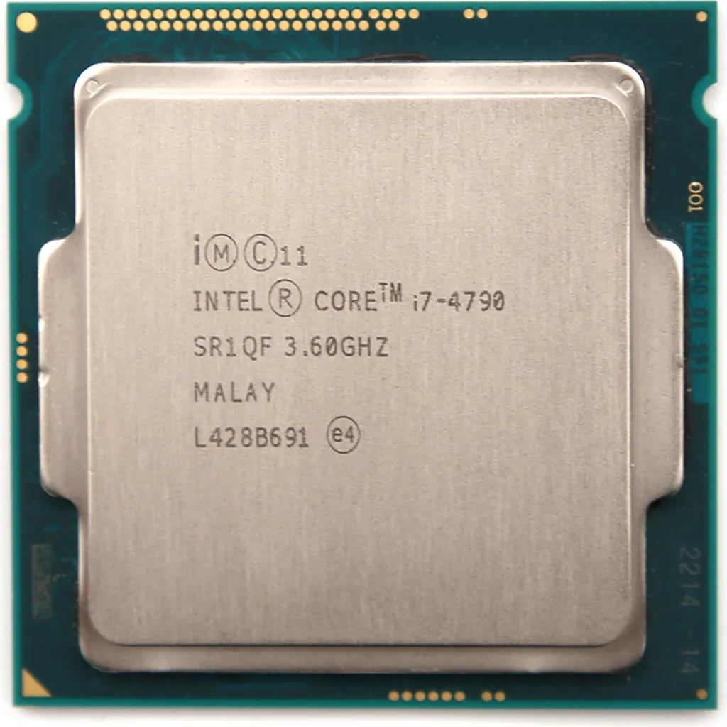 Processeur Intel Core i7-4790 3.60GHz 8Mo Cache LGA1150 Socket Plateau
