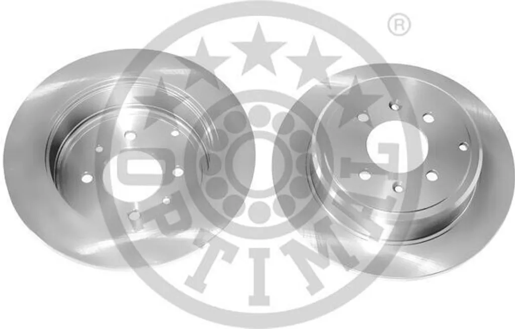 Disques de frein arrière auto 290mm OPTIMAL BS-4980C pour PEUGEOT 406