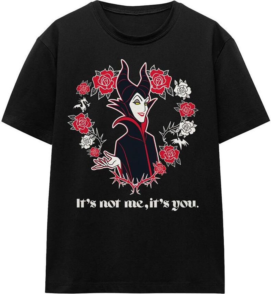 Disney Villains - "It's Not Me, It's You" T-Shirt für Herren/Damen Uni - Valentinstag TV17223 (XL) (Schwarz)