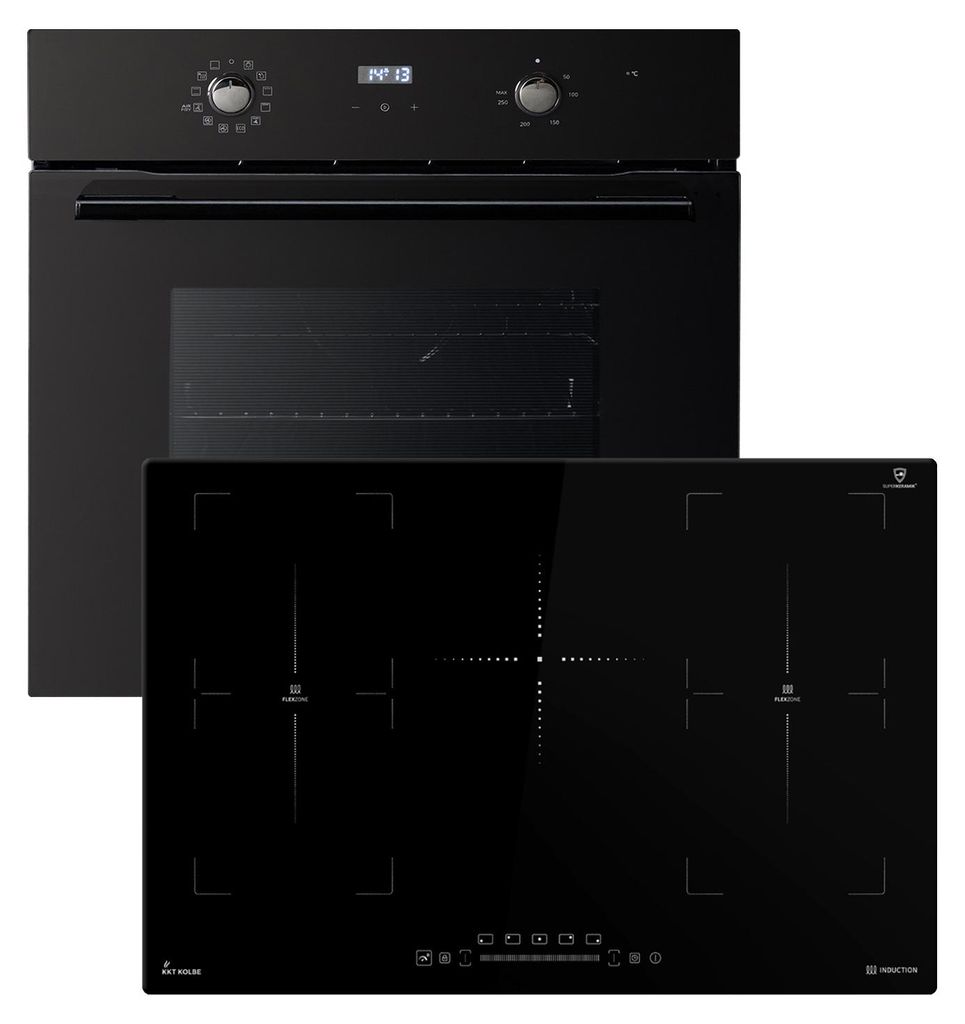 Backofen und Induktionskochfeld SET8005FBIH77FZ Produktbild  KI-generiertes Bild
