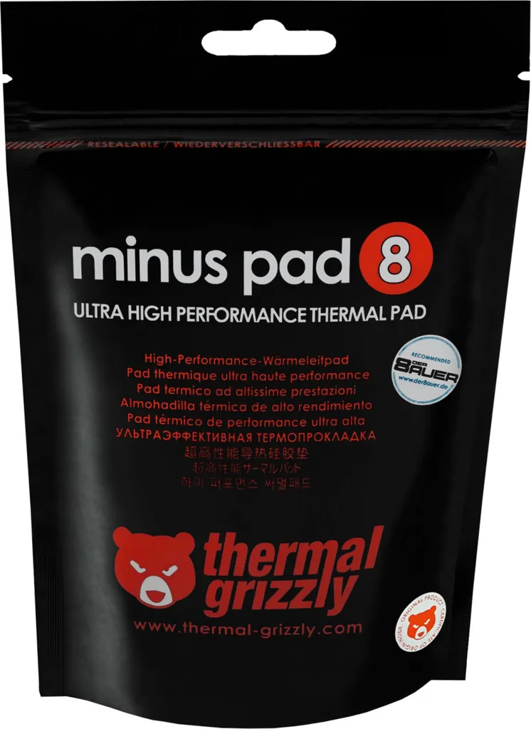 Thermal Grizzly Minus Pad 8 2,0mm | Raffreddamento Top per la tua Console