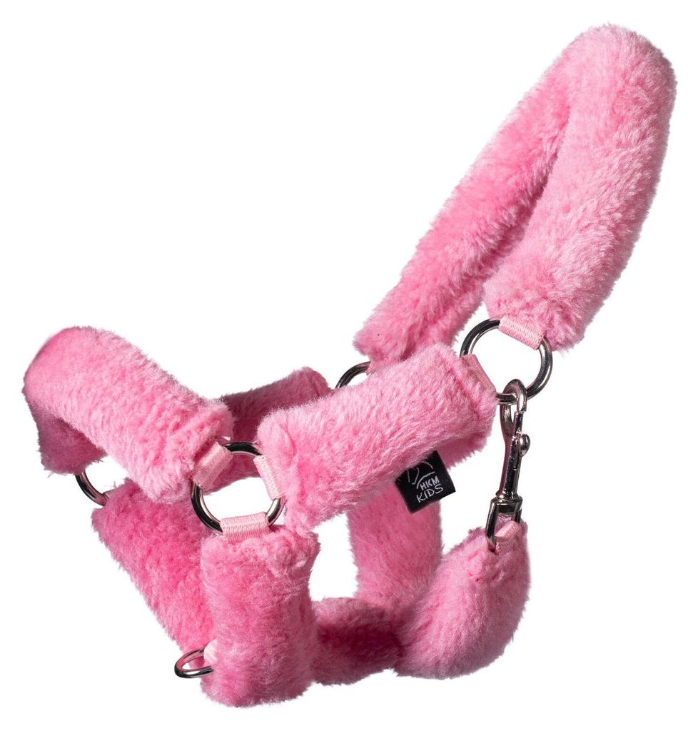 Halfter mit Kunstfell rosa Produktbild 
