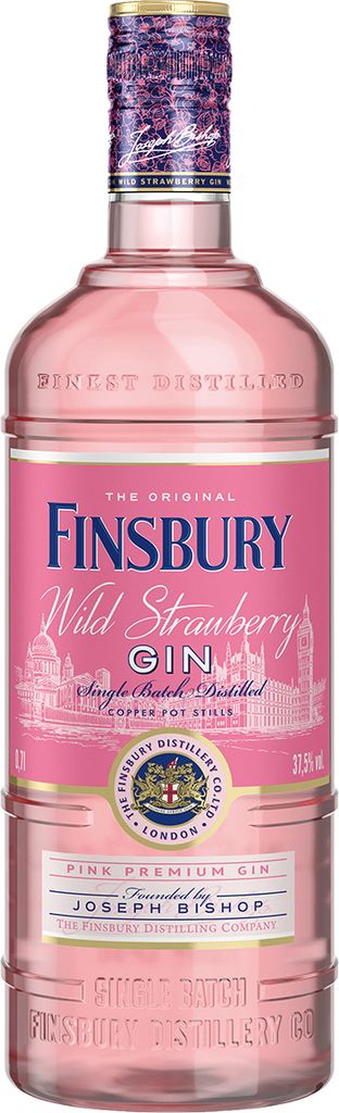 Finsbury Wild Strawberry Gin 37,5%Vol Immagine del prodotto 
