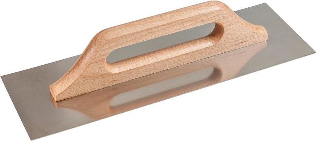 Glättkelle Strend Pro Premium, HardWood, Holzgriff, 270x130 Produktbild 